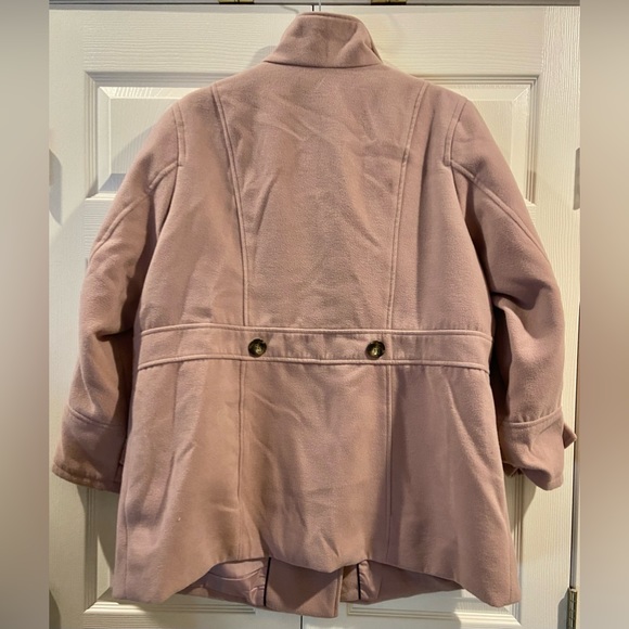 Details international pink size 1X women’s wool coat. - Picture 5 of 5